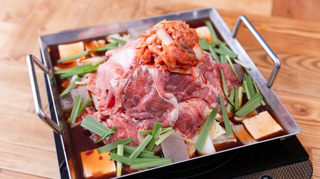  peak チリトリ鍋 peak チリトリ鍋 極上ちりとり鉄板鍋 | 焼肉 鉄板鍋&korean