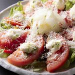 Tomato salad with two types of cheese ~ Caprese style ~