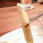 Ristorante Martello - ホワイトアスパラ。リフト(^-^)/