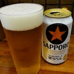 奈つやの中華そば - 黒ラベル(350ml缶) 350円