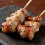 Pork wrapped in young corn (1 skewer)