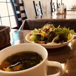 キッチン ヒロ - サラダ&スープセット
