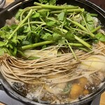 秋田料理と炙り まるみや - きりたんぽ鍋