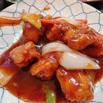 Koube Mien - 黒酢酢豚アップ