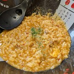 333 - 辛麺（小辛）・チーズリゾット