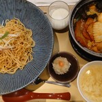 Ankake Yakisoba Nangokushuka - 五目あんかけ焼きそばスープセットです