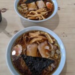 梶屋 - 料理写真:相方とらーめんランチ♪