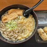 おべんとうのヒライ - なんちゃってキツネ蕎麦　ちらし寿司？