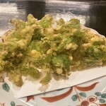 舫 アゲイン - フキノトウ天ぷら