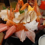 魚がし食堂　中央市場店 - 炙りのど黒美食丼２６００円