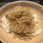 奈良 而今 - ちりめん山椒ご飯