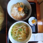 平蔵 - 玉丼・ミニうどんセット