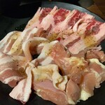 焼肉食べ放題 じゅうじゅう - まず出てくるもの！★焼肉食べ放題ランチ（1000円税込）★