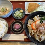 Asahiya - きしめん定食