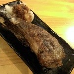 麺哲支店 麺野郎 - おまかせおつまみ-鮪の顎(2014/2)