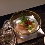 日本料理 羽衣 - お造り　ふり、マグロ