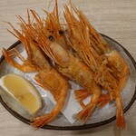 魚がし食堂 Rinto店 - 甘エビの唐揚げ