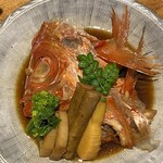 しおて - 金目鯛カブト煮