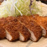 とんかつ桂 - 上ロースかつ定食1,600円