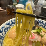 名物よだれ鶏と濃厚鶏白湯麺MATSURIKA - 麺リフト