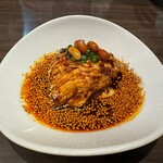 名物よだれ鶏と濃厚鶏白湯麺MATSURIKA - ミニよだれ鶏