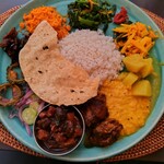 コジコジ - 2024.4スリランカプレート　チキンとタコ