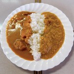 印度カレー食堂 かまくら - 料理写真:二色出かけた