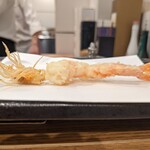 天ぷら わかやま - もう一度、車海老♪