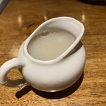 しおて - 蕎麦湯