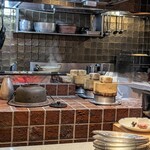 Chisou Fufu - 厨房では、炭火焼きの焼き物と釜炊きご飯の作製中♡♡♡