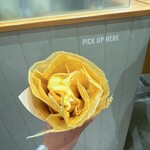 ナチュラルクレープ - 受け渡し直後の中身