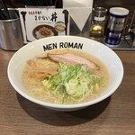 Men roman - らーめん　　　880円
                        ねぎ　　　　　150円