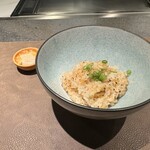 恵比寿 鉄板焼き Sublime - 洋風ガーリック茶漬け