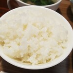 キッチン ブルー グローブ - ご飯大盛りのアップ