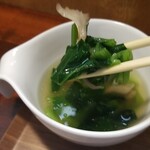 キッチン ブルー グローブ - 具沢山なスープ