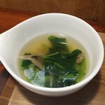 キッチン ブルー グローブ - 最後のスープ