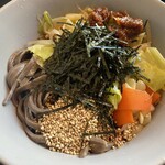 酢重 インディゴ - 野菜そば(冷)