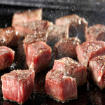 Wagyu beef dice Steak