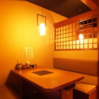 落着いてお食事をお楽しみ頂ける情緒あふれる和空間