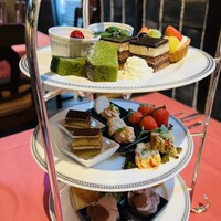 レストラン八間蔵 - 季節のフルーツ　ティラミス