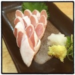 貴舟 - 見ろ！ささみが霜降りのようだ♥️
      ってなわけでささみ霜降り♪(´ε｀ )