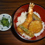 蕎麦 月読 - 小天丼（５００円）