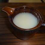 蕎麦 月読 - 蕎麦湯