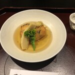 角さん - ◆煮もの：ひりょうず(がんもどき)、筍、菜の花