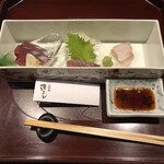 角さん - ◆造り：かつお、まぐろ、ひらめ