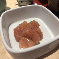 対馬のどぐろとイカ活き造り 博多 魚蔵 都ホテル店 - 