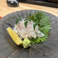 対馬のどぐろとイカ活き造り 博多 魚蔵 都ホテル店 - 