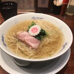 中華蕎麦にし乃 - 山椒ラーメン　山椒の香りが効いてます