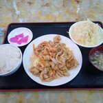 一番点心坊 - 生姜焼きランチ750円