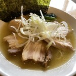 麺屋 草庵 - 濃厚鶏白湯（特製濃厚塩らーめん）1,100円